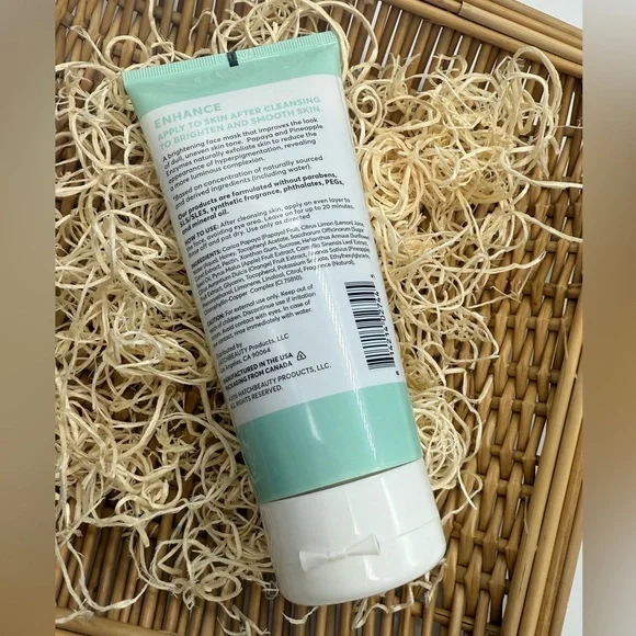 Found Brightening Papaya Face Mask Enzyme Exfoliating 95% Natural Sealed New - Picture 2 of 3